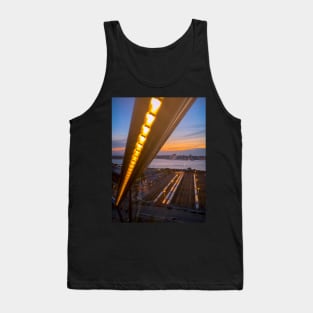 The Vessel Sunset Sky Hudson Yards Manhattan NYC Tank Top